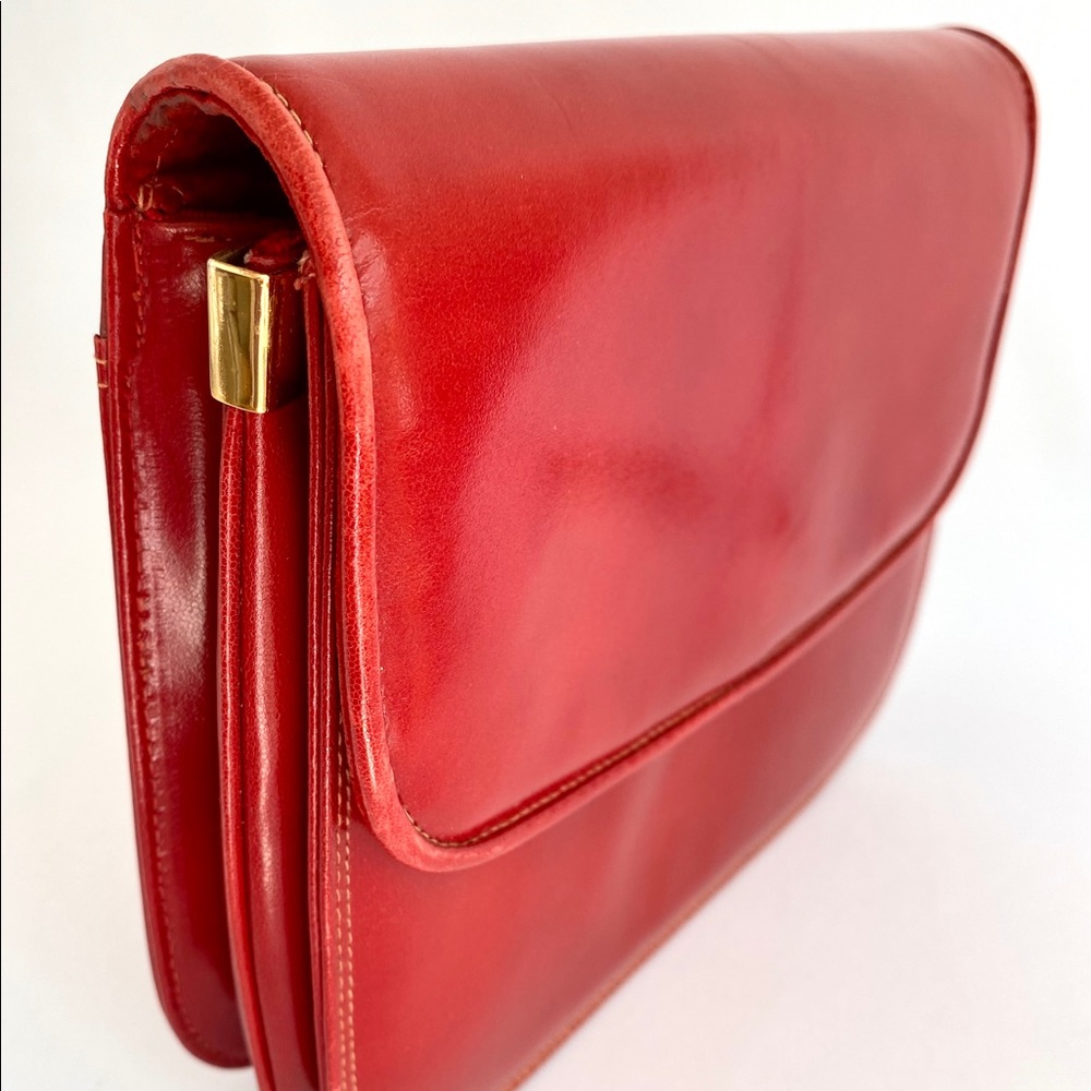Vintage Jay Herbert Red Leather Purse - Picture 8 of 8